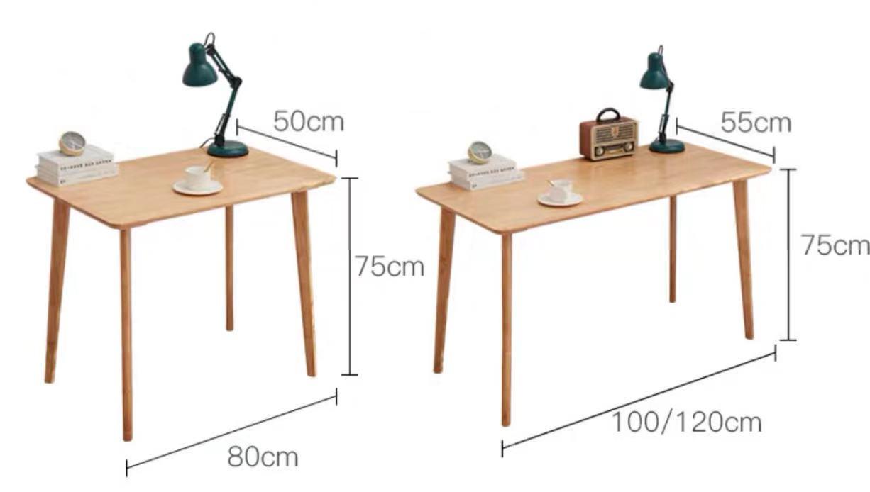 日式橡木系列 書枱 80cm/100cm/120cm (IS6410)