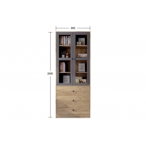 北歐品味系列 書櫃 80cm (IS5845)