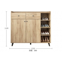 北歐品味系列 鞋櫃 115cm/125cm/135cm (IS5857)