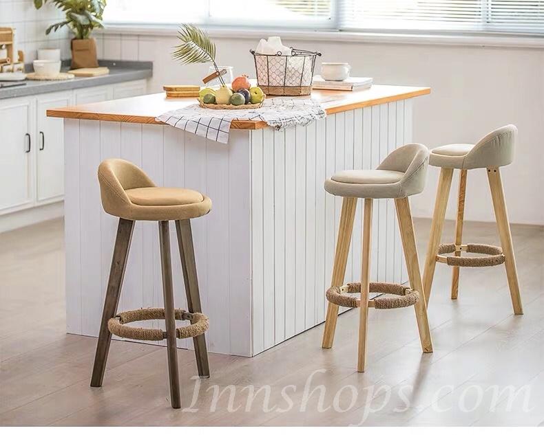 木製 BAR CHAIR (IS1753)