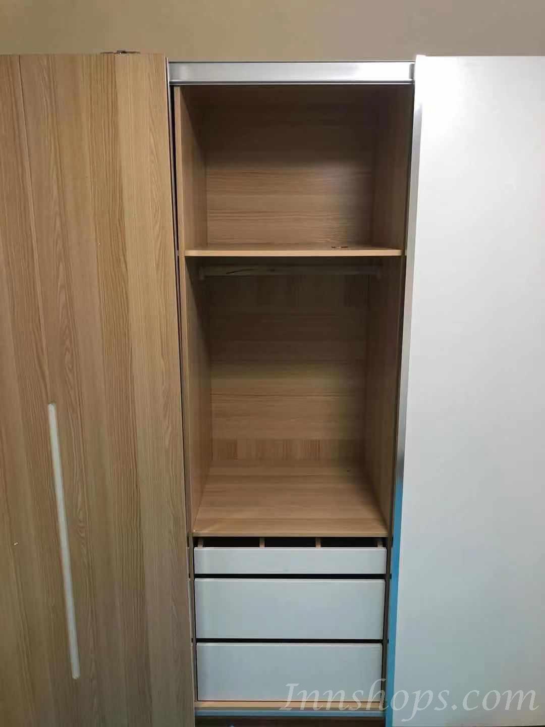北歐摩登系列 趟門衣櫃 160cm 180cm/200cm (IS4534)