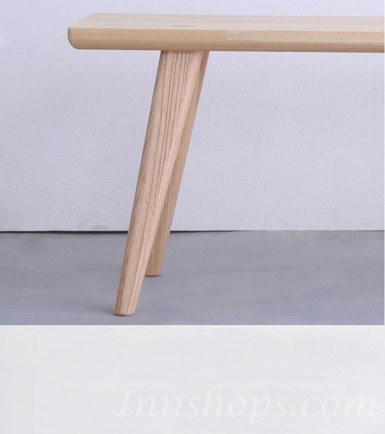 北歐系列實木白蠟木長凳 130cm (IS6509)