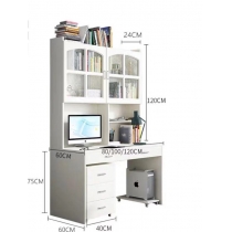 時尚系列簡約書枱 120cm (IS3072)