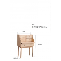 北歐實木白蠟木系列梳妝枱2呎9(IS6543)