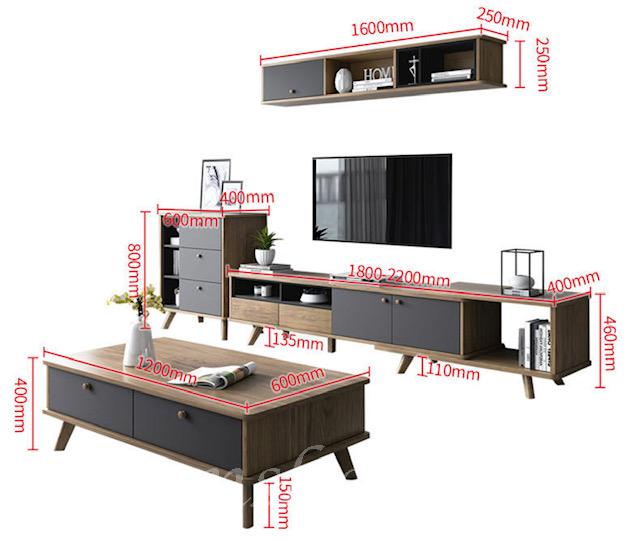 北歐格調系列 茶几*120cm (IS6639)