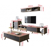 北歐格調系列 茶几*120cm (IS6639)