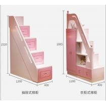 兒童皇國 粉紅碌架床 小朋友床 (不包床褥) (IS0947)