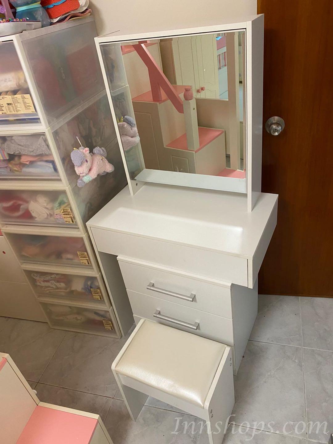 時尚多功能梳妝台 70cm (IS5146)