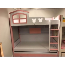 屋仔米奇碌架床  *可自訂呎吋(不包床褥) (IS6676)