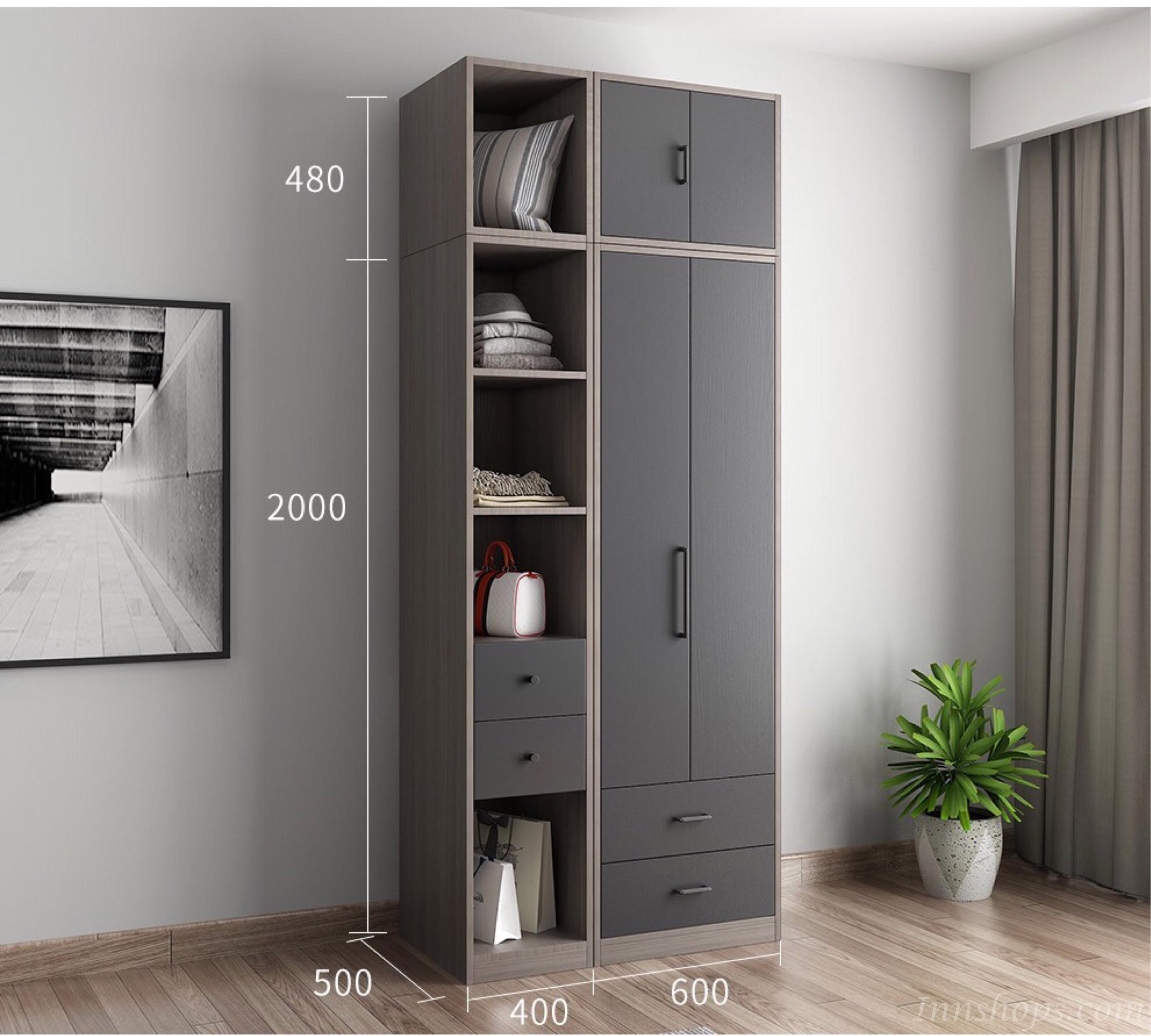 北歐格調系列 雙門衣櫃 60cm/100cm (IS1790)