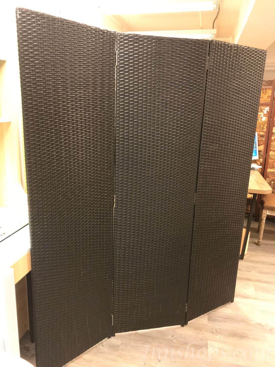 戶外學校傢俱仿籐PE屏風 (IS3815)