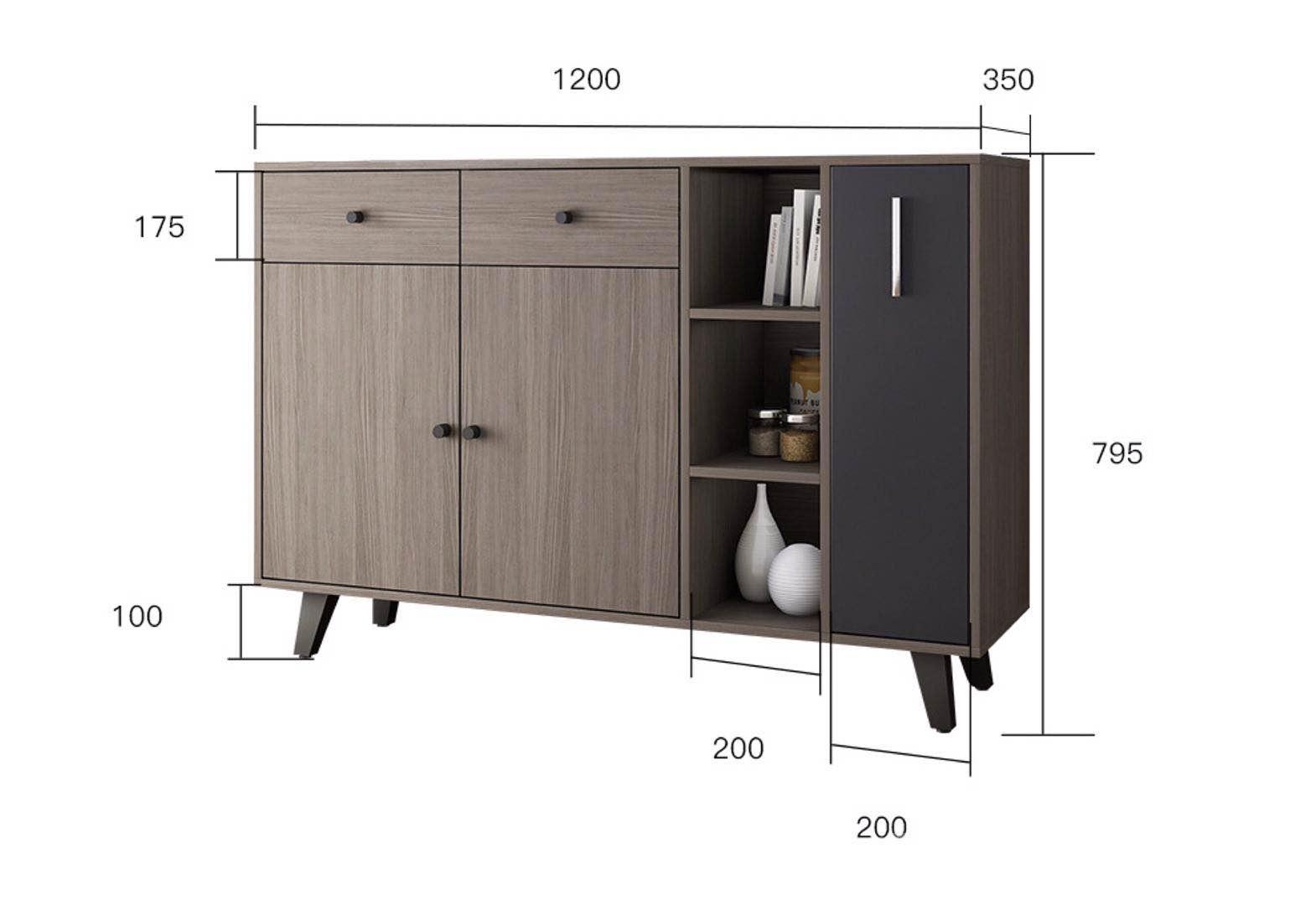 北歐品味系列 餐邊櫃 *120cm (IS5842)