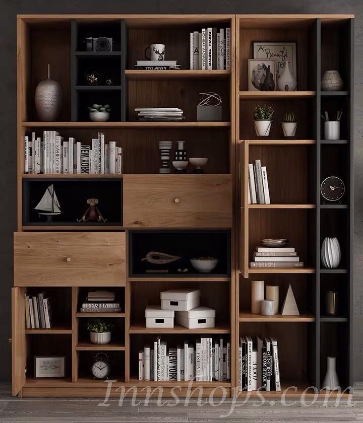 北歐格調.摩登.品味系列 書櫃飾櫃組合 60cm/120cm (IS6724)