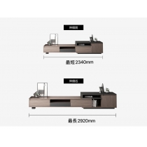 北歐格調系列邊櫃*電視櫃組合 伸縮電視櫃 234cm-292cm (IS4477)