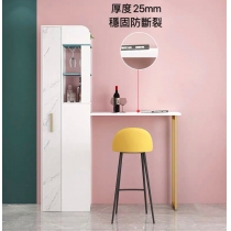 意式氣派系列伸縮餐桌組合(IS0332)