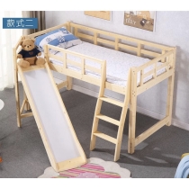 兒童皇國 全實木滑梯組合床 *可訂做呎吋(不包床褥)(IS5150)