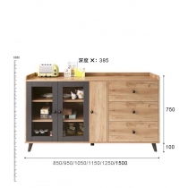 北歐品味系列 餐邊櫃*85/95/105/115/125/150cm (IS0727)