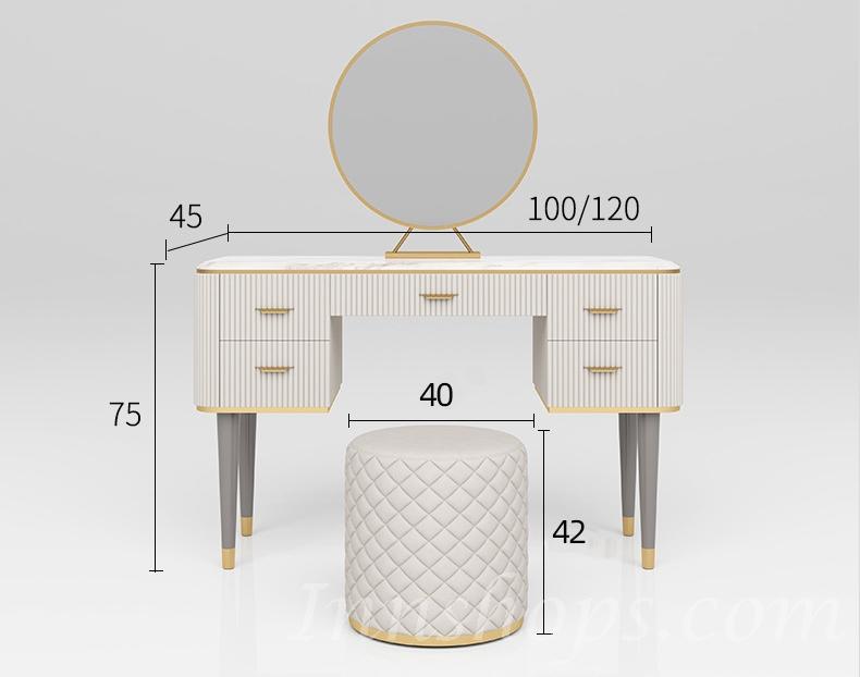意式氣派系列 梳妝枱*100/120cm (IS4147)