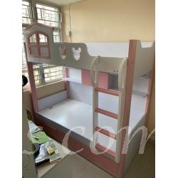 兒童皇國 屋仔米奇碌架床 小朋友床 *可自訂呎吋(不包床褥) (IS6783)