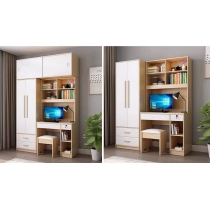北歐品味系列 2門衣櫃電腦枱組合 150cm/190cm (IS6765)