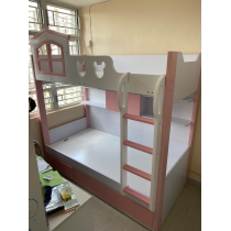 兒童皇國 屋仔米奇碌架床 小朋友床 *可自訂呎吋(不包床褥) (IS6783)