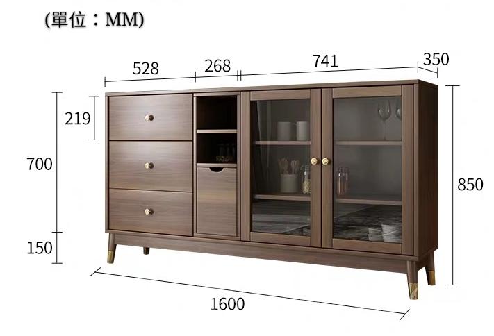 北歐格調系列 餐邊櫃*5呎3 (IS4959)