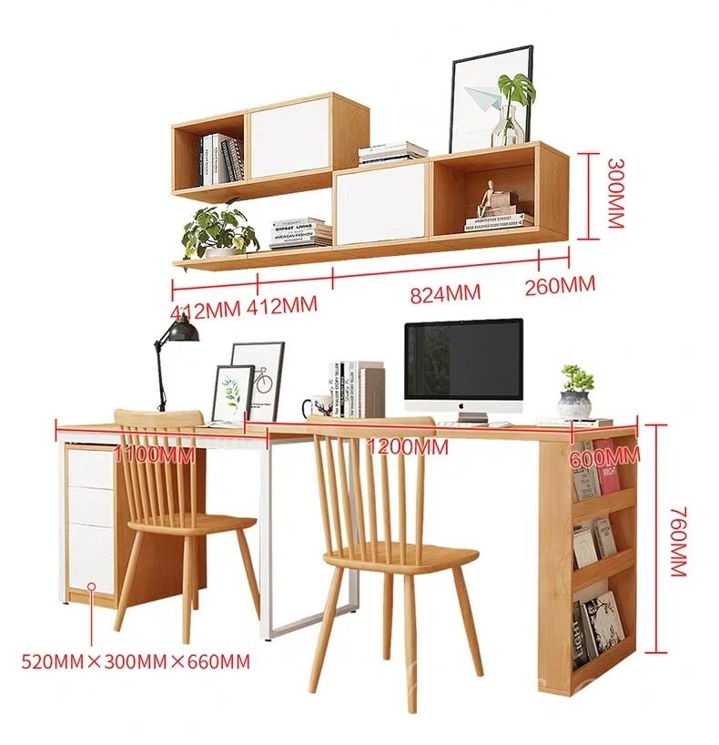北歐品味系列 伸縮書枱吊櫃 120cm-190cm (IS5497)