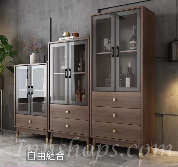 北歐格調系列 酒櫃儲物櫃餐邊櫃*2呎8 (IS6041))