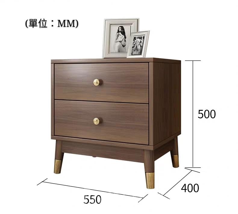 北歐摩登系列 床頭櫃*1呎9 (IS6071)