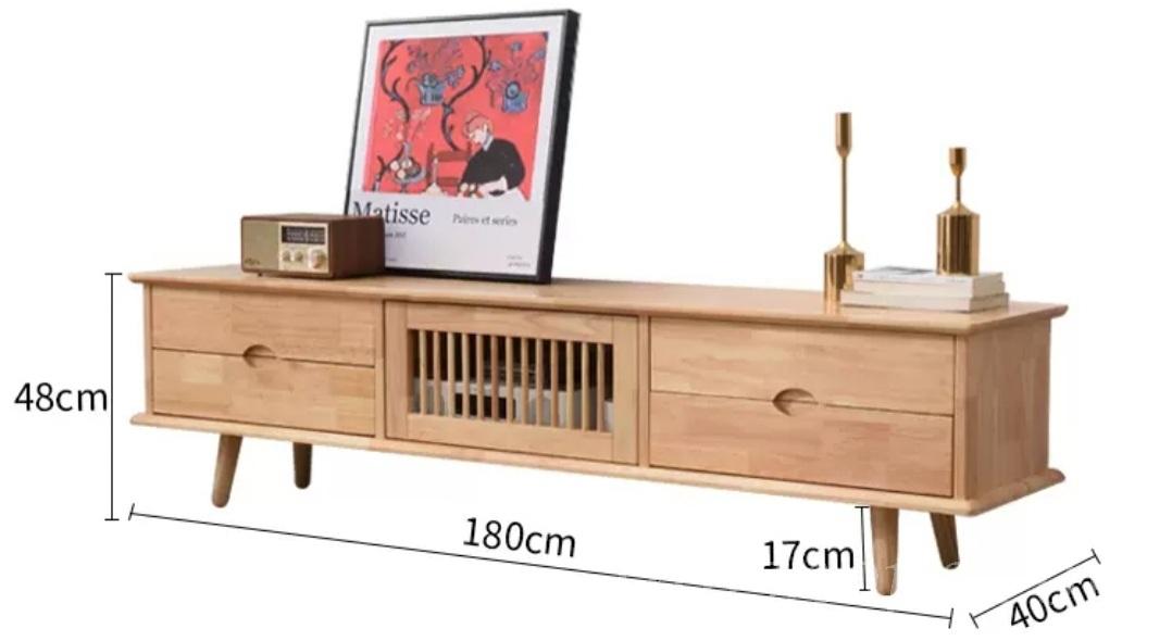 日式實木橡木 電視櫃 180cm (IS6812)