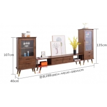 日式實木橡 電視櫃 180cm (IS1289)