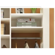 田園純白.象牙白系列 鞋櫃連衣帽架 100cm (IS0356)