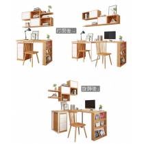 北歐品味系列 伸縮書枱吊櫃 120cm-190cm (IS5497)