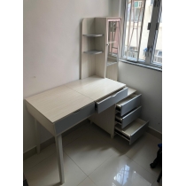 新北歐格調系列 伸縮 梳妝台  120cm-145cm (IS5802)