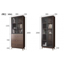 北歐格調系列 書櫃 80cm (IS6039)
