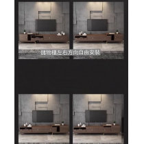 北歐格調系列 伸縮電視櫃 217cm-260cm (IS6055)