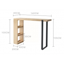 北歐風格 Bar檯 & Chair 120/140/160/180/200/220cm (IS6826)