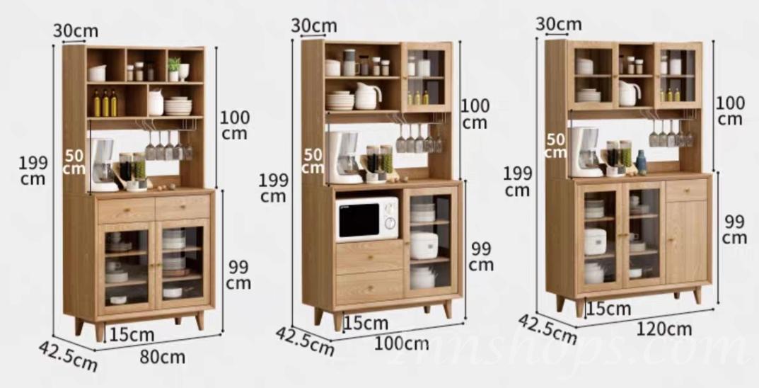 日式こだわる系列 餐邊櫃 *120cm (IS2256)