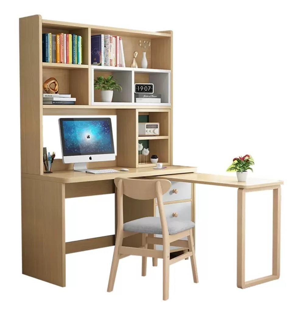 時尚系列 L型書檯書櫃系列組合 120cm/140cm/160cm (IS4181)