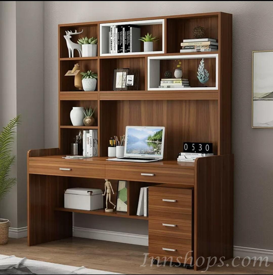 時尚系列 書檯書櫃系列組合 120cm/140cm/160cm/180cm (IS4508)
