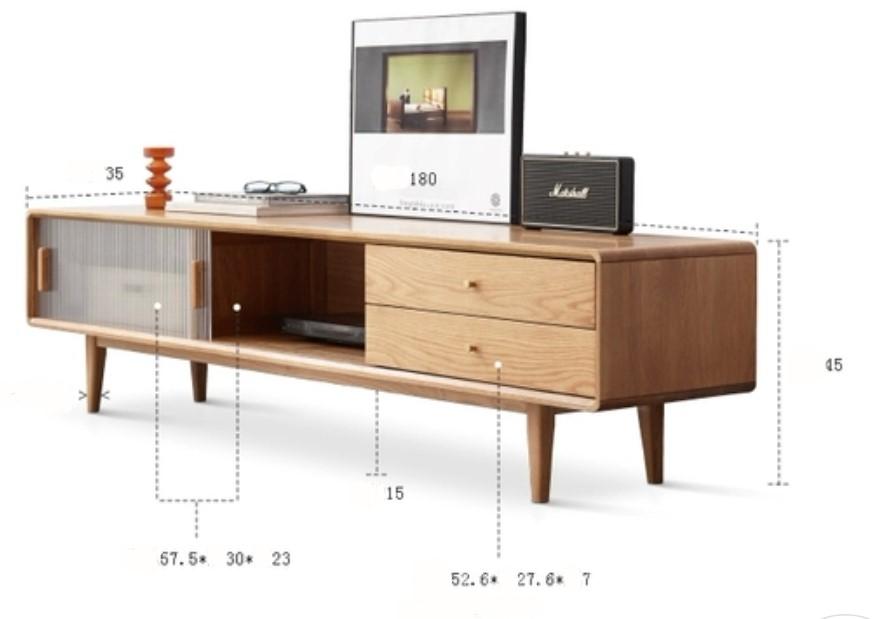 北歐紅橡木 電視櫃 150cm/180cm/200cm (IS4461)