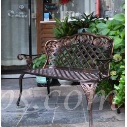 戶外傢俱 學校傢俬玫瑰花庭園椅 *108cm(IS6952)