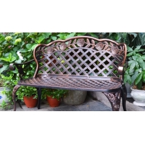 戶外傢俱 學校傢俬玫瑰花庭園椅 *108cm(IS6952)