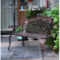 戶外傢俱 學校傢俬玫瑰花庭園椅 *108cm(IS6952)