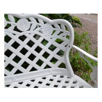 戶外傢俱 學校傢俬玫瑰花庭園椅 *108cm(IS6952)