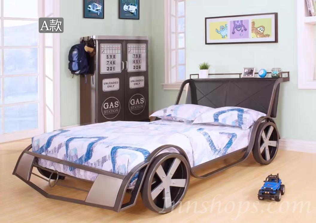 兒童皇國 車款兒童床 小朋友床 3呎3(不包床褥)(IS2127)