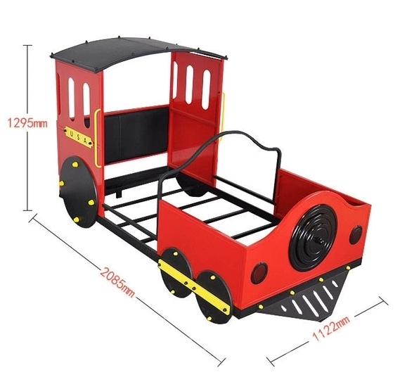 兒童皇國 火車款兒童床 小朋友床 3呎3(不包床褥) (IS2132) 