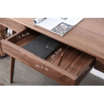 北歐實木系列 黑胡桃木書枱 120cm/140cm/150cm (IS4738)