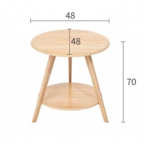 時尚系列 學校傢俱雙層茶几 直徑*48/60cm (IS5238)