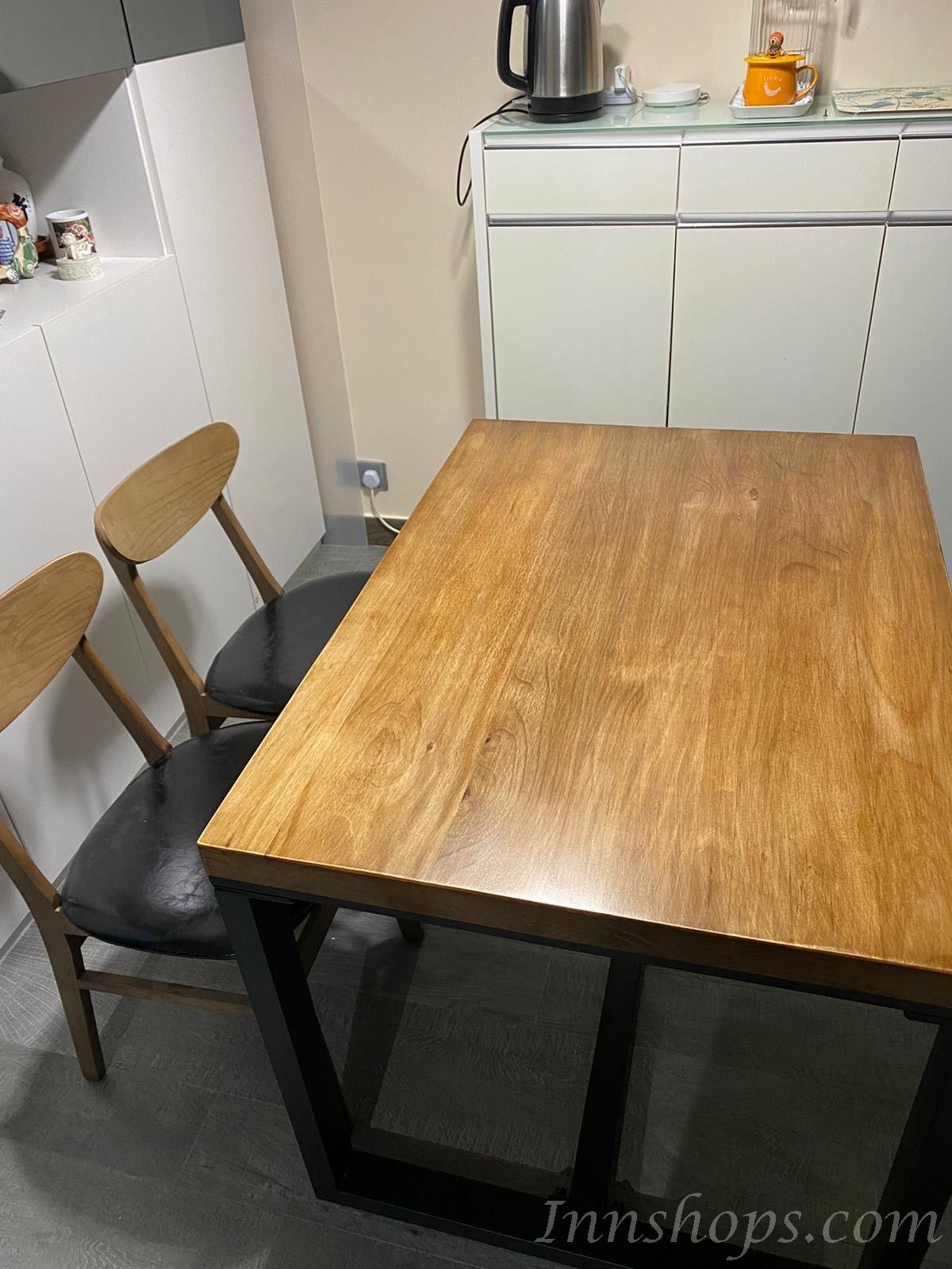 學校傢俱 實木厚身餐枱 書桌可訂造 120cm/130cm/140cm/150cm/160cm/180cm (IS3935)